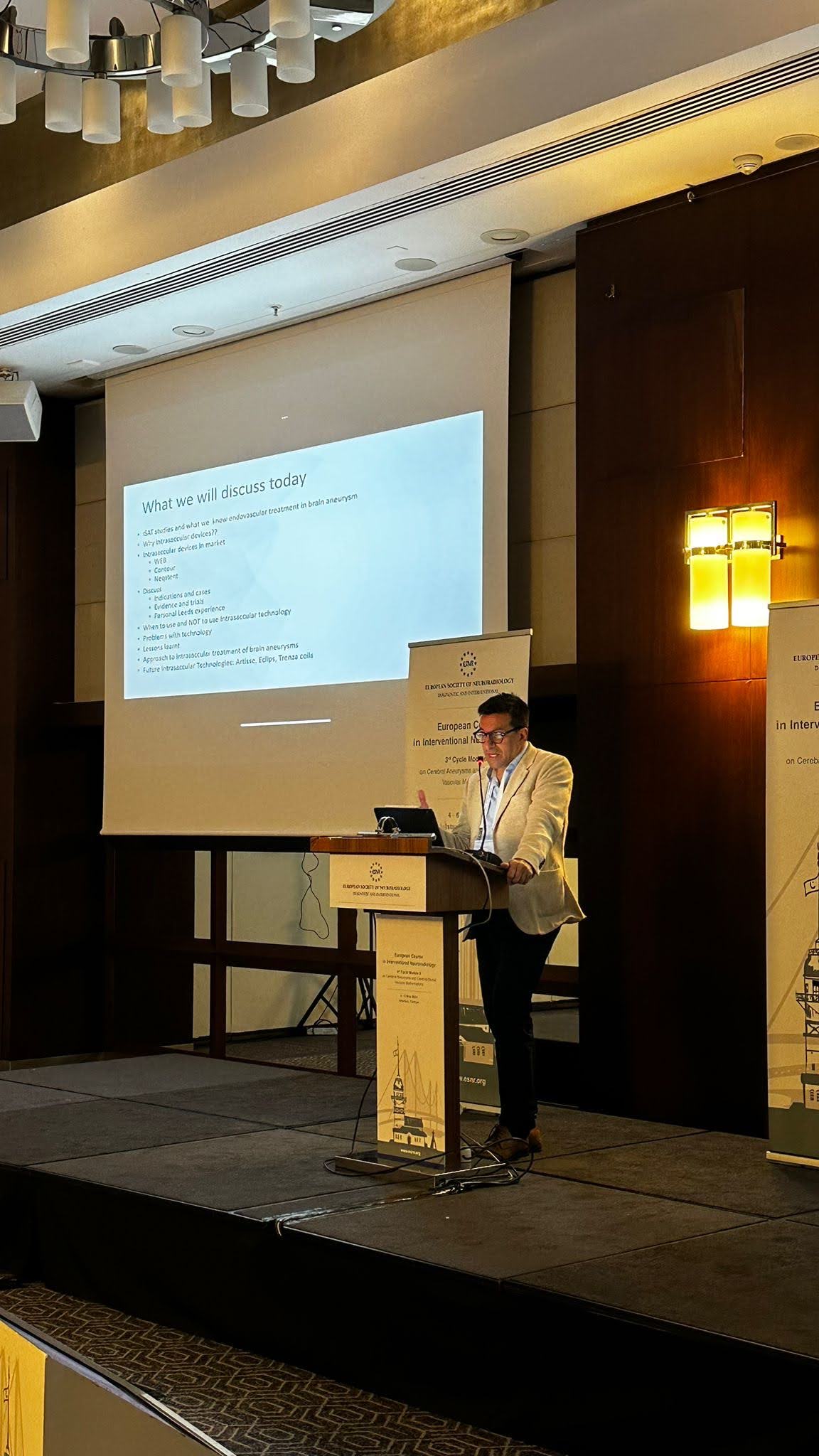 Invited lecture — European Course in Interventional Neuroradiology